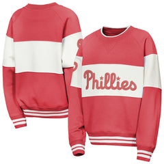 Philadelphia Phillies Outerstuff Youth Ultimate Pastels On Base Sweatshirt | MLB Outlet