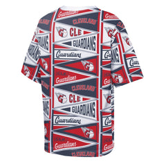 Cleveland Guardians Outerstuff Youth All-Over Pennant T-Shirt | MLB On Sale