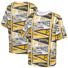 Pittsburgh Pirates Outerstuff Youth All-Over Pennant T-Shirt | MLB Outlet