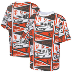 San Francisco Giants Outerstuff Youth All-Over Pennant T-Shirt | MLB Near me