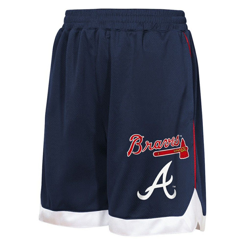 Atlanta Braves Outerstuff Youth Big League All Star Fashion Shorts | MLB On Sale