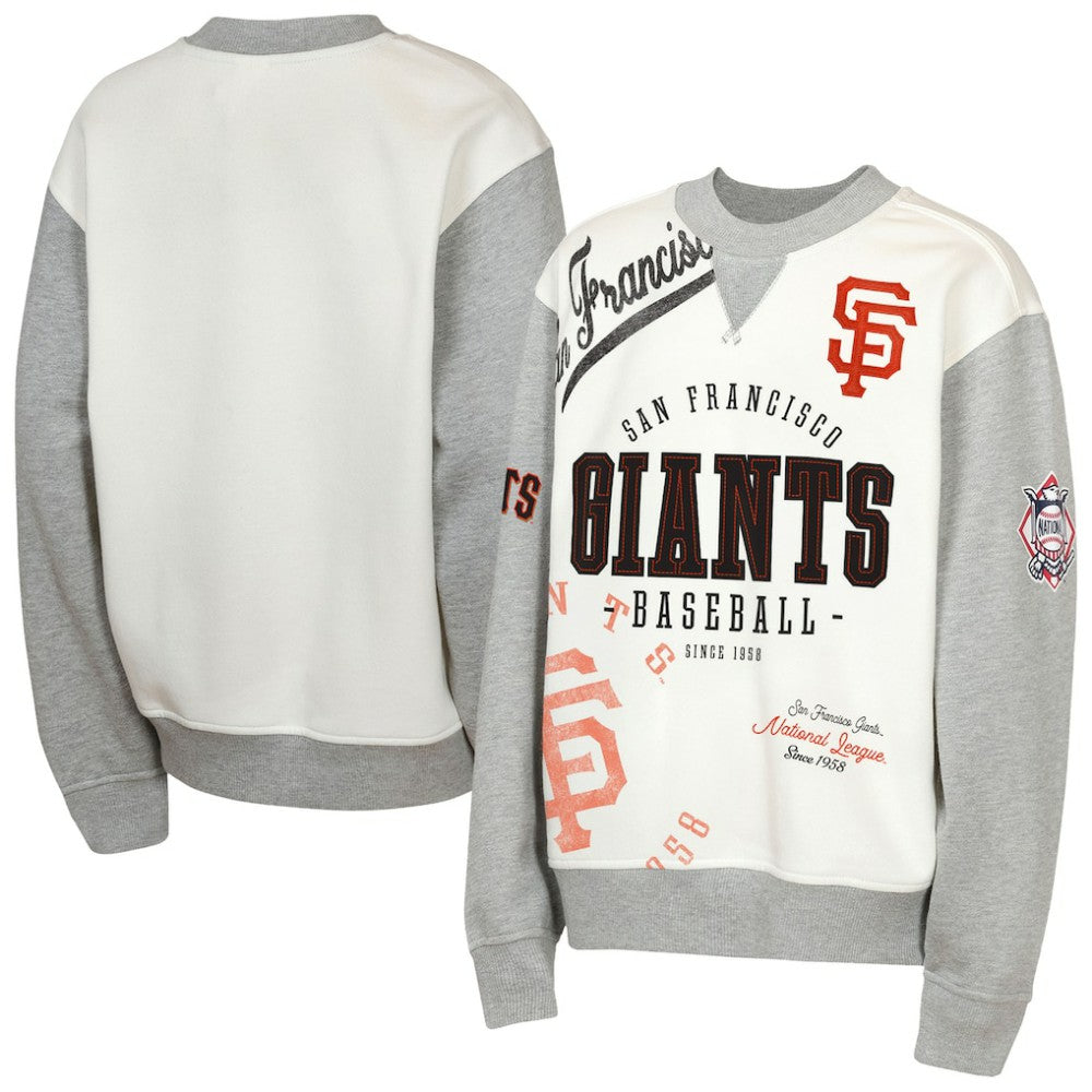 San Francisco Giants Outerstuff Youth Big League Power Hit Fleece Sweatshirt | MLB US