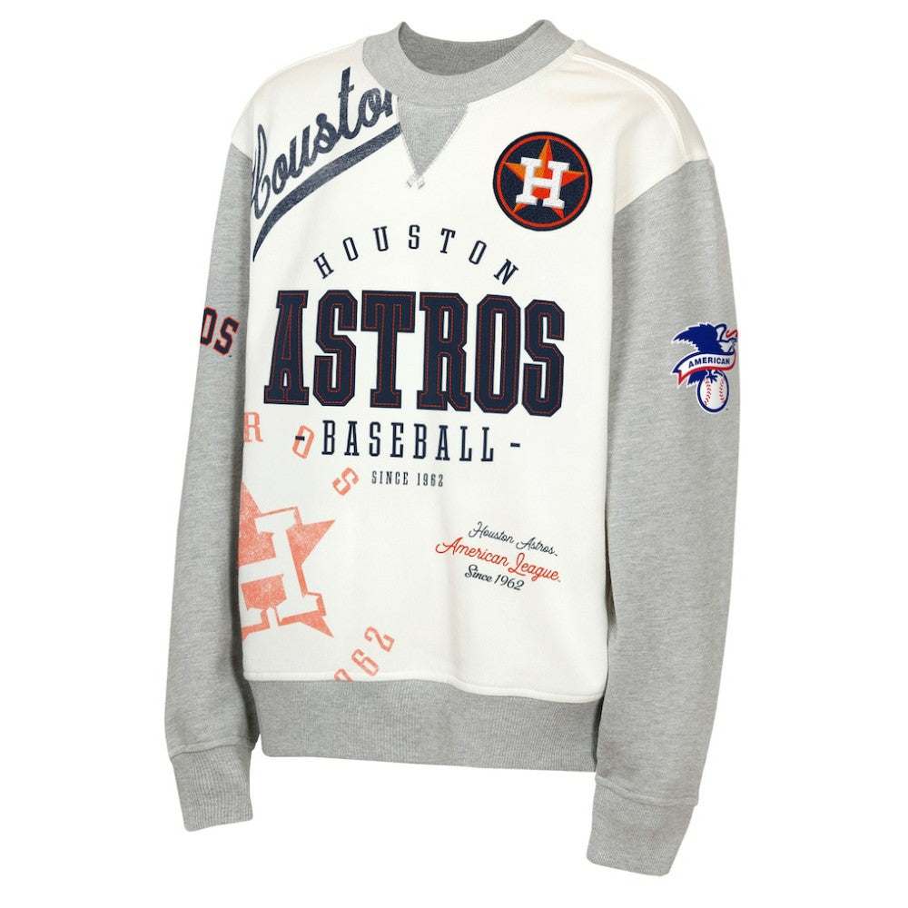 Houston Astros Outerstuff Youth Big League Power Hit Fleece Sweatshirt | MLB Outlet