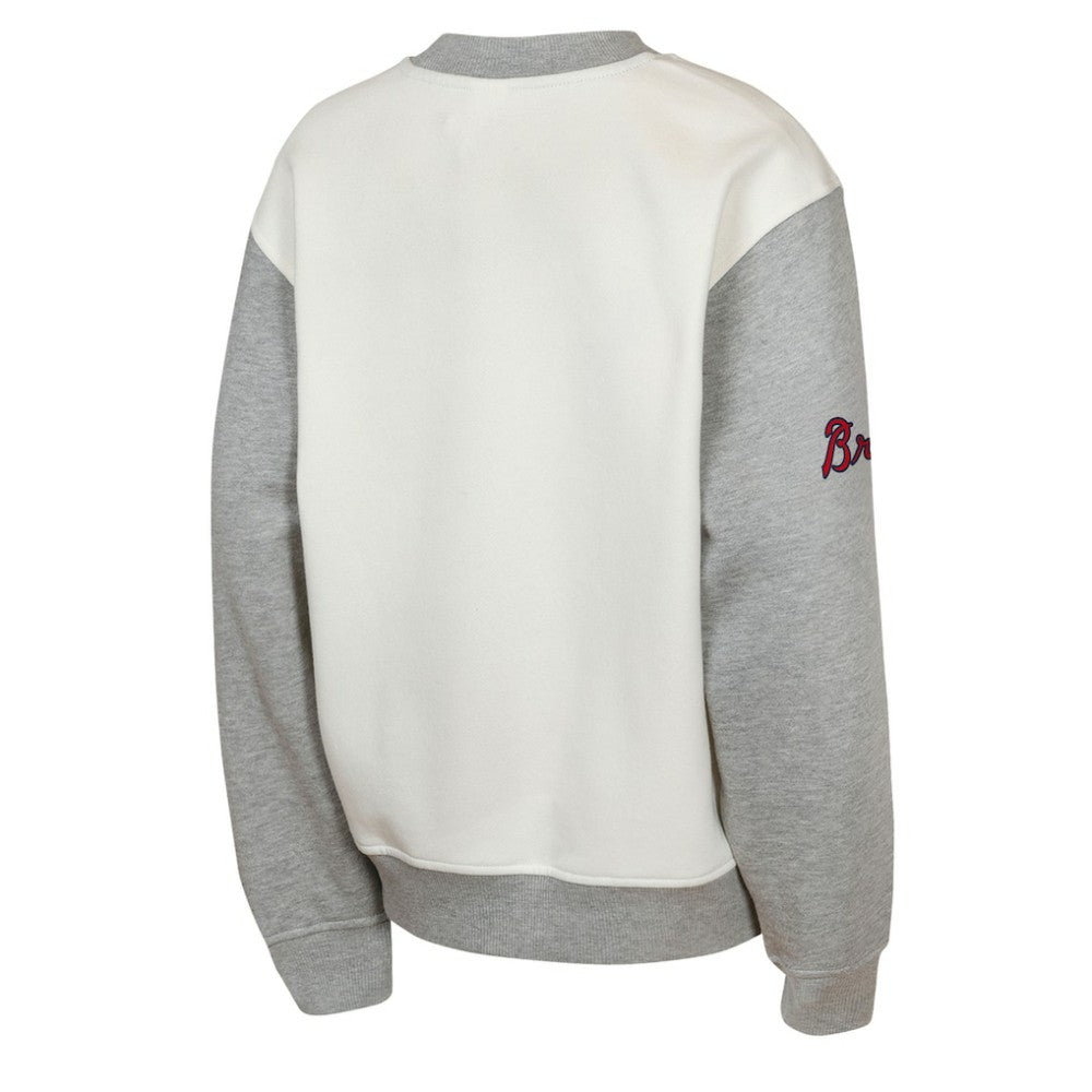 Atlanta Braves Outerstuff Youth Big League Power Hit Fleece Sweatshirt | MLB New