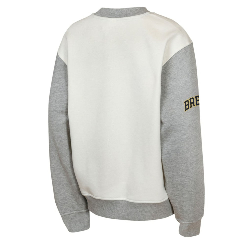 Milwaukee Brewers Outerstuff Youth Big League Power Hit Fleece Sweatshirt | MLB US