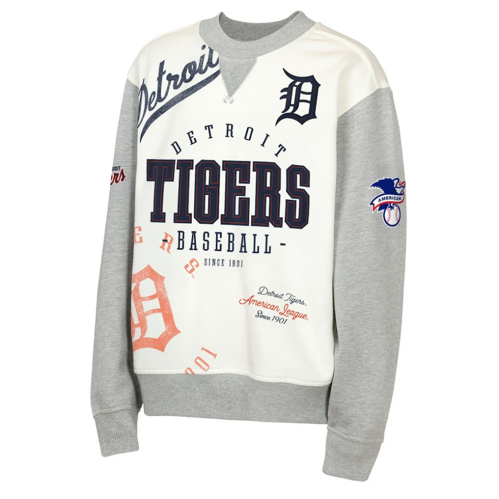 Detroit Tigers Outerstuff Youth Big League Power Hit Fleece Sweatshirt | MLB Outlet
