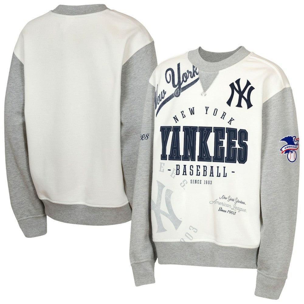 New York Yankees Outerstuff Youth Big League Power Hit Fleece Sweatshirt | MLB For sale