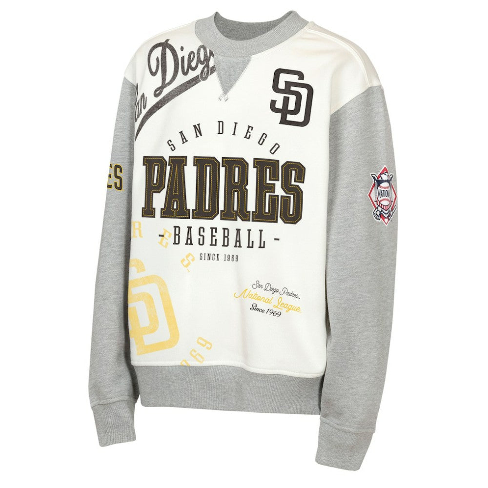 San Diego Padres Outerstuff Youth Big League Power Hit Fleece Sweatshirt | MLB Sale