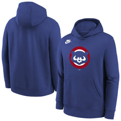 Chicago Cubs Nike Youth Club Fleece Hoodie | MLB Discount