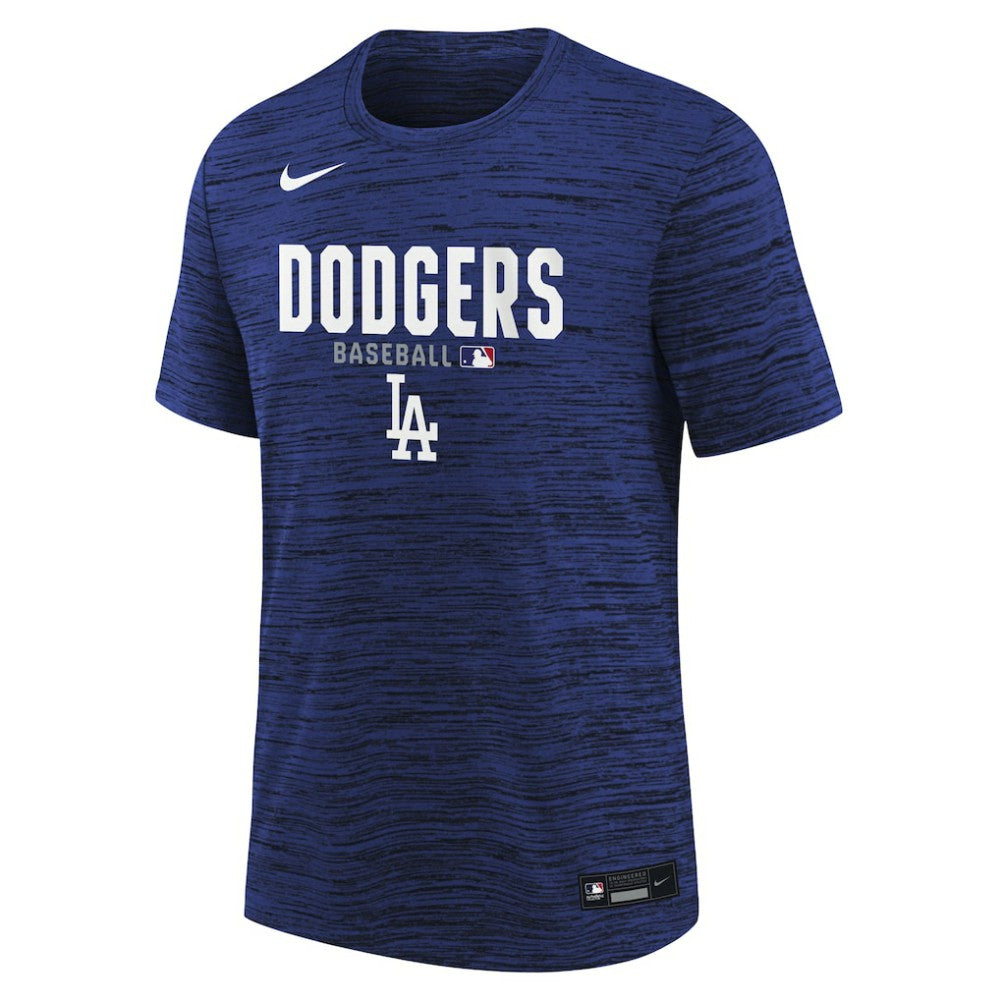 Los Angeles Dodgers Nike Youth Authentic Collection Velocity Dri-FIT T-Shirt | MLB Discount