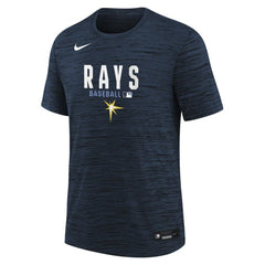 Tampa Bay Rays Nike Youth Authentic Collection Velocity Dri-FIT T-Shirt | MLB New