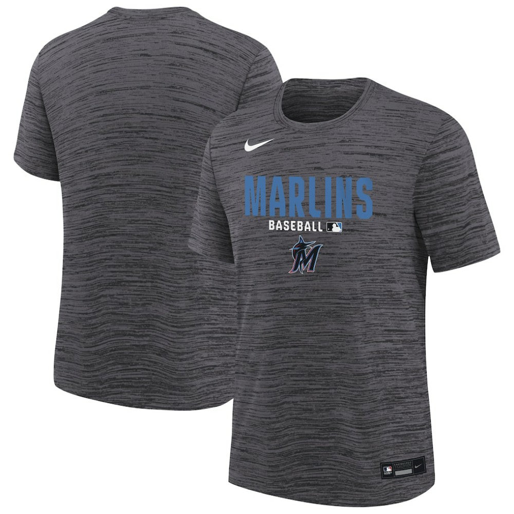 Miami Marlins Nike Youth Authentic Collection Velocity Dri-FIT T-Shirt | MLB On Sale