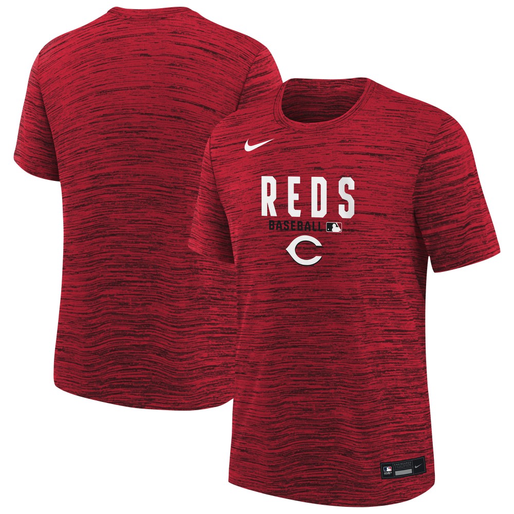 Cincinnati Reds Nike Youth Authentic Collection Velocity Dri-FIT T-Shirt | MLB Online