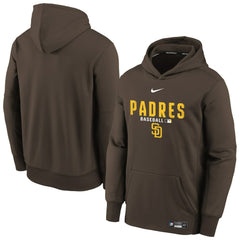 San Diego Padres Nike Youth Authentic Collection Therma-FIT Hoodie | MLB New