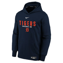 Detroit Tigers Nike Youth Authentic Collection Therma-FIT Hoodie | MLB New