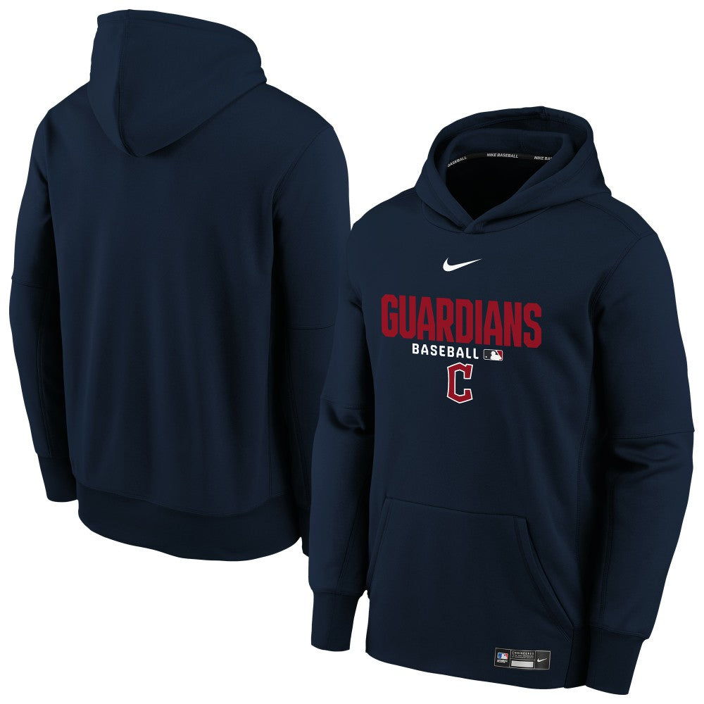 Cleveland Guardians Nike Youth Authentic Collection Therma-FIT Hoodie | MLB New