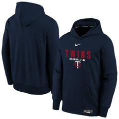 Minnesota Twins Nike Youth Authentic Collection Therma-FIT Hoodie | MLB US