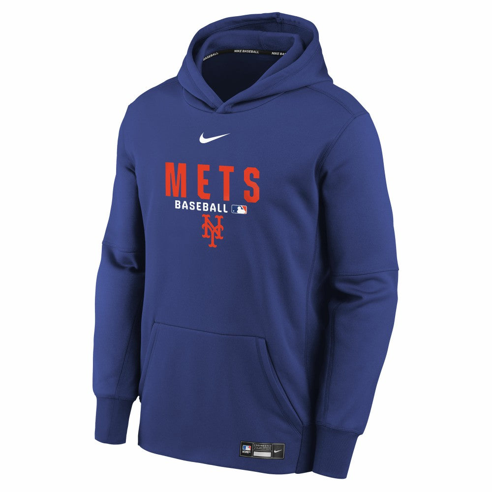 New York Mets Nike Youth Authentic Collection Therma-FIT Hoodie | MLB Shop
