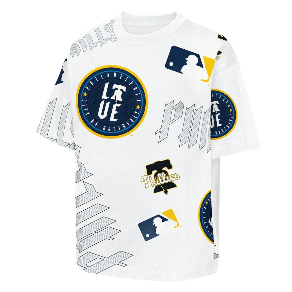 Philadelphia Phillies Outerstuff Youth Circus Catch T-Shirt | MLB Outlet
