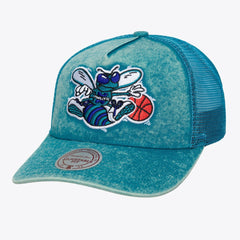 Charlotte Hornets Gameday Snow Wash Adjustable Trucker Hat Discount