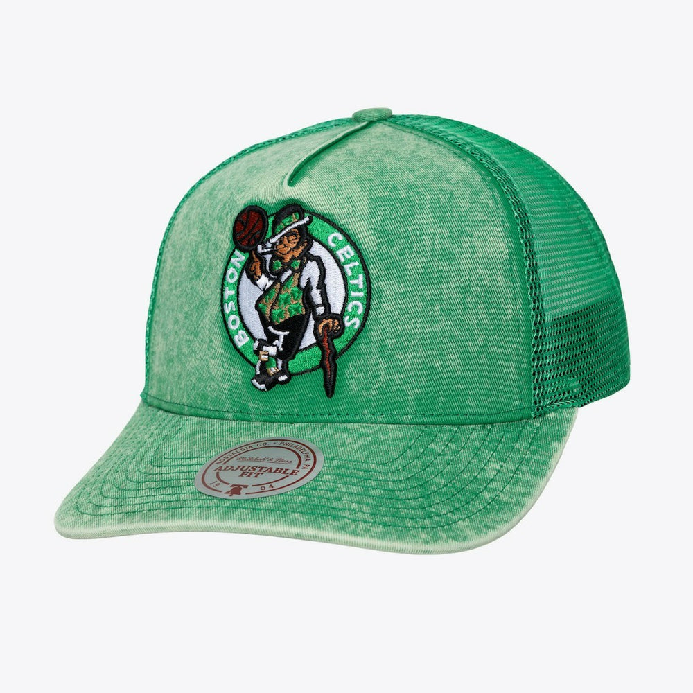 Boston Celtics Gameday Snow Wash Adjustable Trucker Hat For Sale