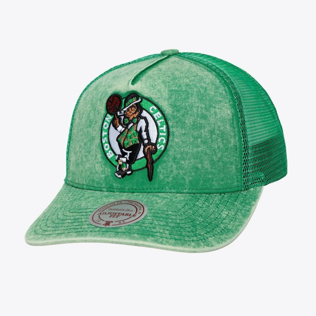 Boston Celtics Gameday Snow Wash Adjustable Trucker Hat For Sale