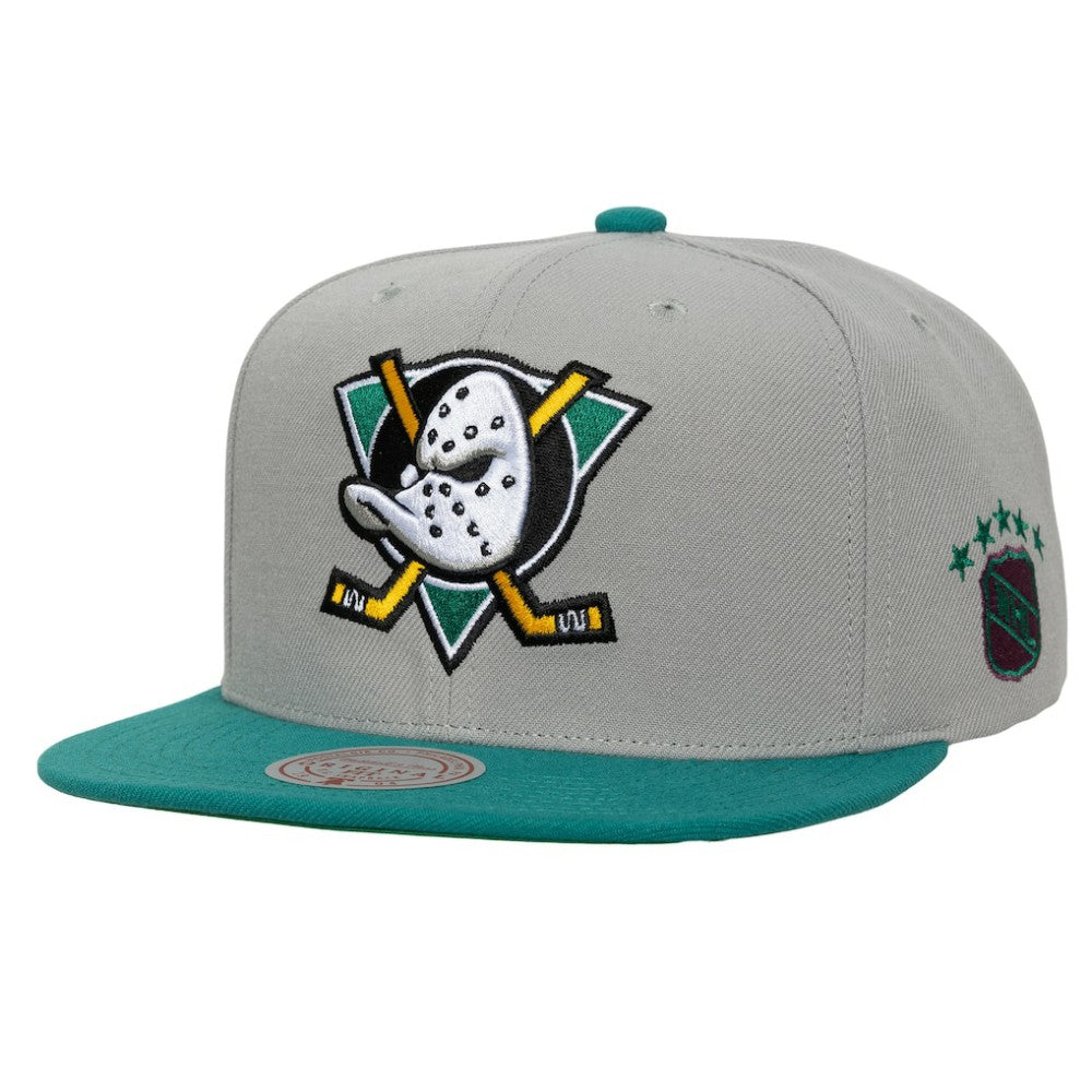 Anaheim Ducks Mitchell & Ness Legendary Away Snapback Hat Discount