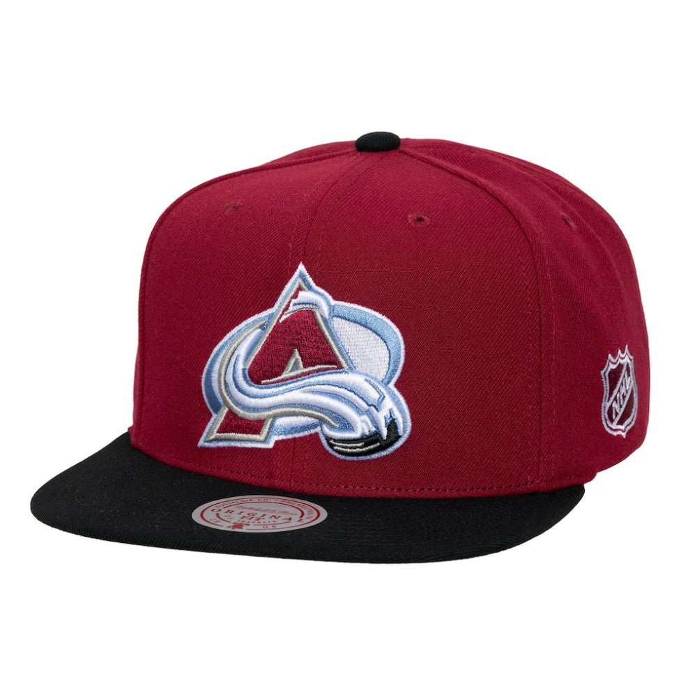 Colorado Avalanche Mitchell & Ness Legendary Away Snapback Hat Sale