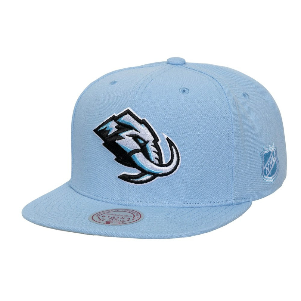 Utah Mammoth Mitchell & Ness Legendary Away Snapback Hat Online