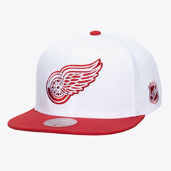 Detroit Red Wings Mitchell & Ness Legendary Home Snapback Hat For Sale