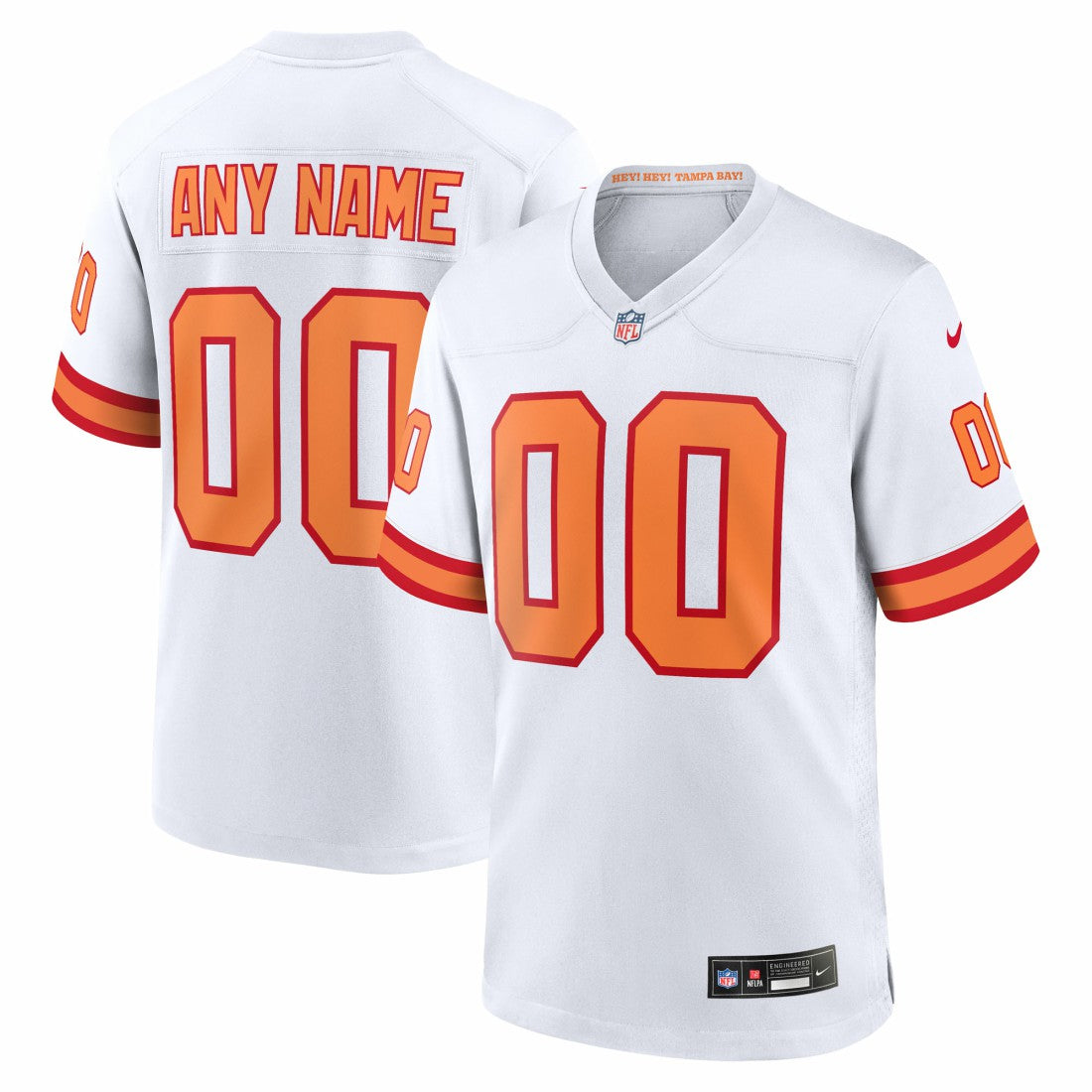 Tampa Bay Buccaneers Nike 76  50th Season Custom Game Jersey