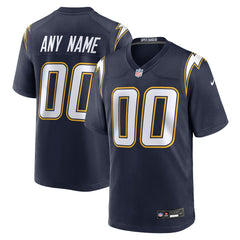 Los Angeles Chargers Nike Alternate Super Chargers Game Custom Jersey