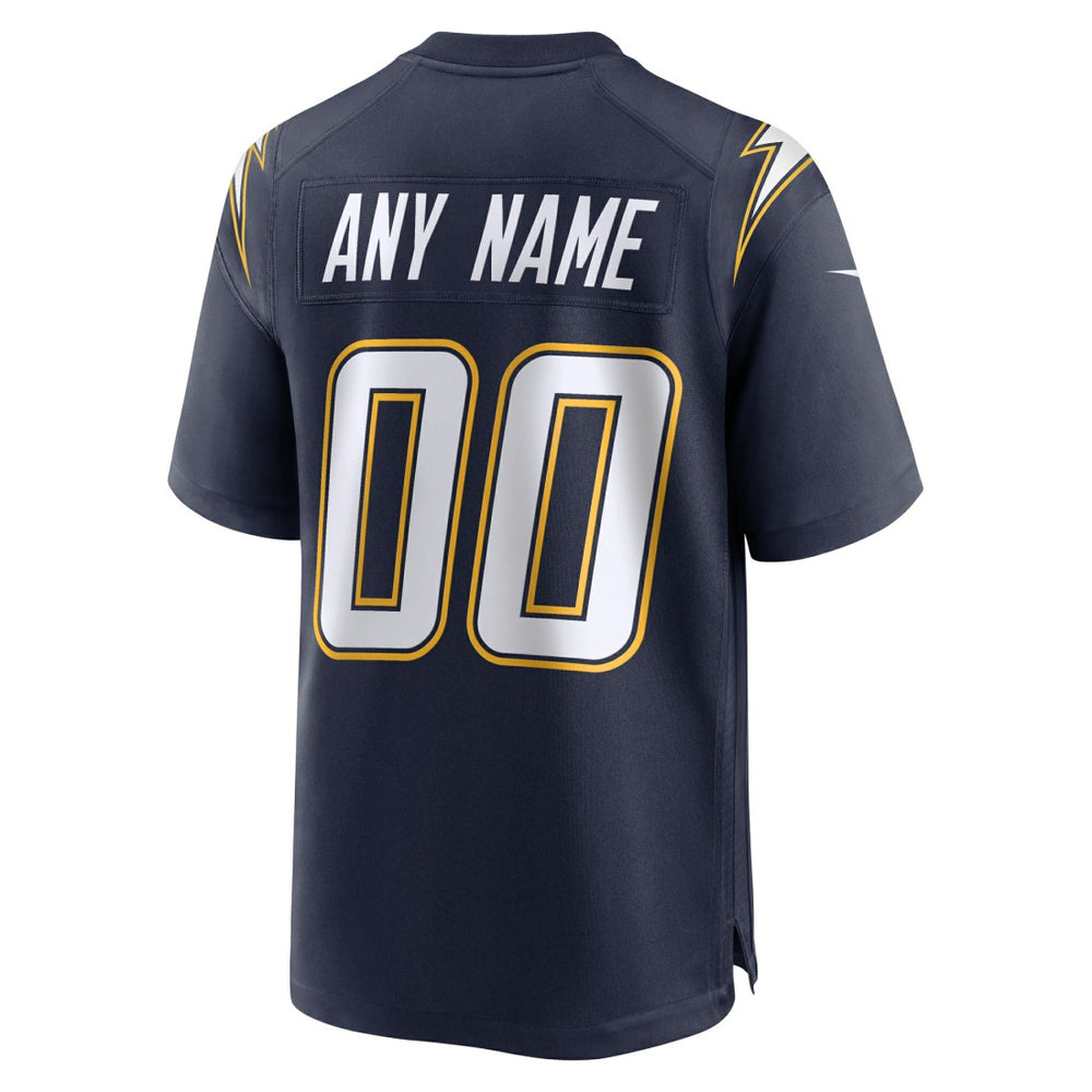 Los Angeles Chargers Nike Alternate Super Chargers Game Custom Jersey