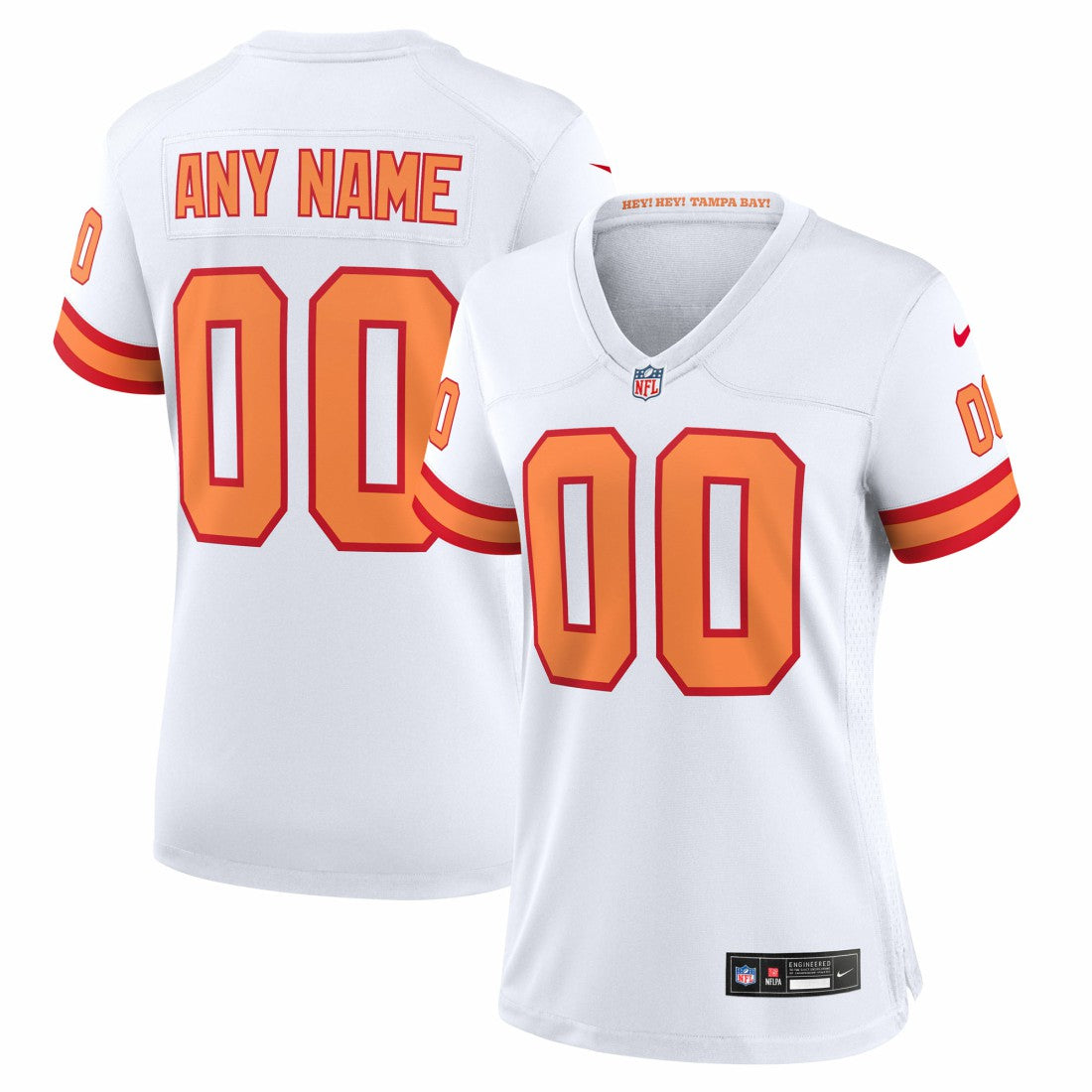 Tampa Bay Buccaneers Nike 76  Women's 50th Season Custom Game Jersey