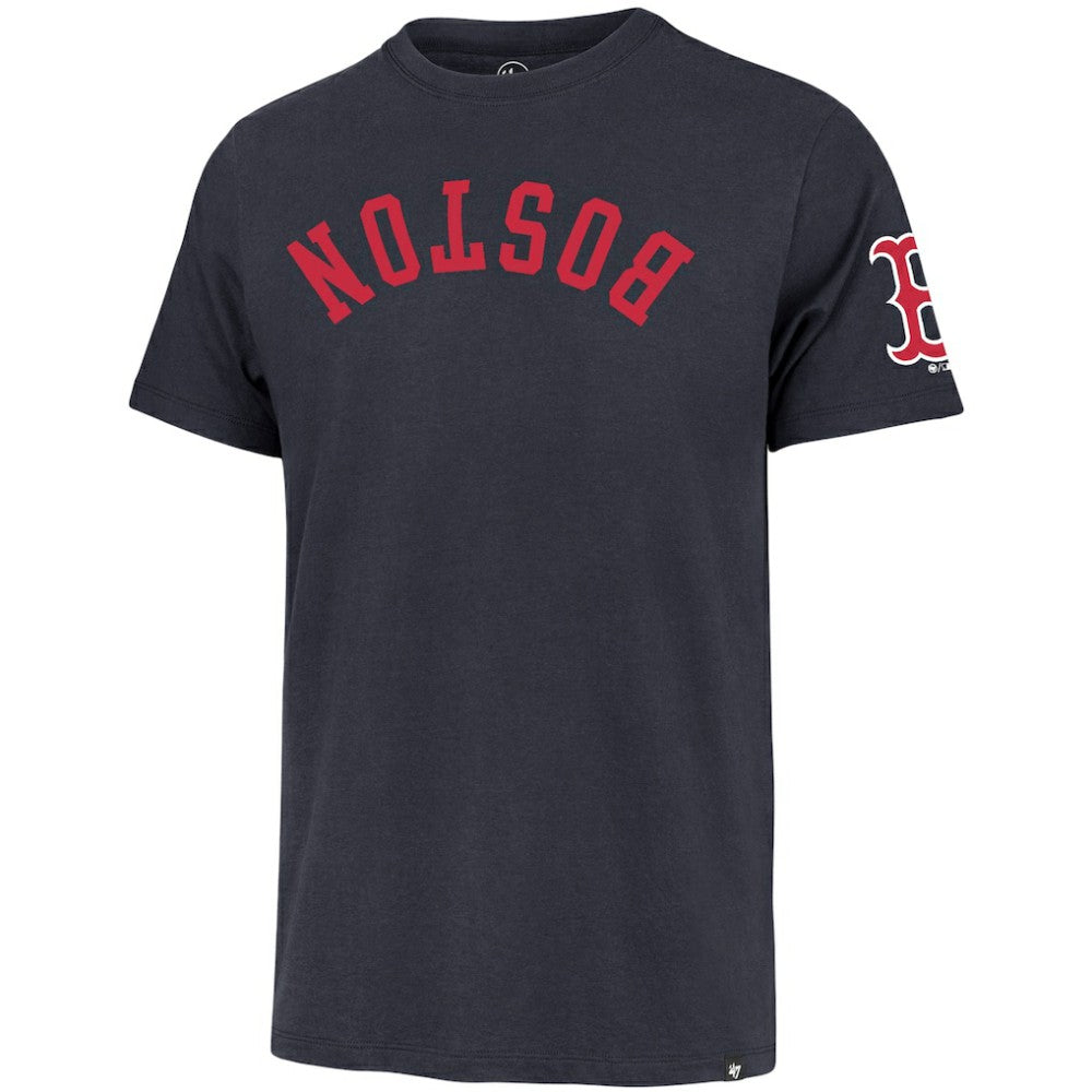 Boston Red Sox '47 Upside Down Two-Peat Franklin T-Shirt | MLB On Sale