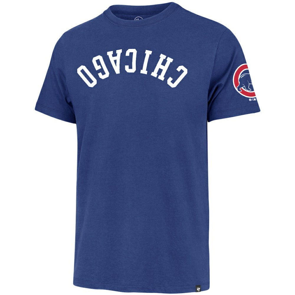 Chicago Cubs '47 Upside Down Two-Peat Franklin T-Shirt | MLB US