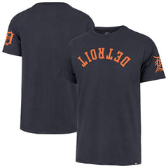 Detroit Tigers '47 Upside Down Two-Peat Franklin T-Shirt | MLB On Sale