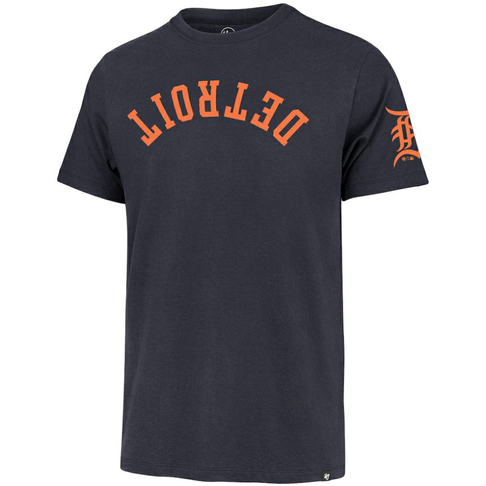 Detroit Tigers '47 Upside Down Two-Peat Franklin T-Shirt | MLB On Sale