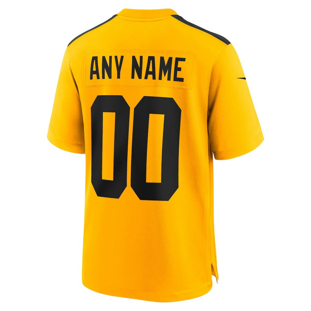 Pittsburgh Steelers Nike Youth Alternate 1933 Throwback Game Custom Jersey
