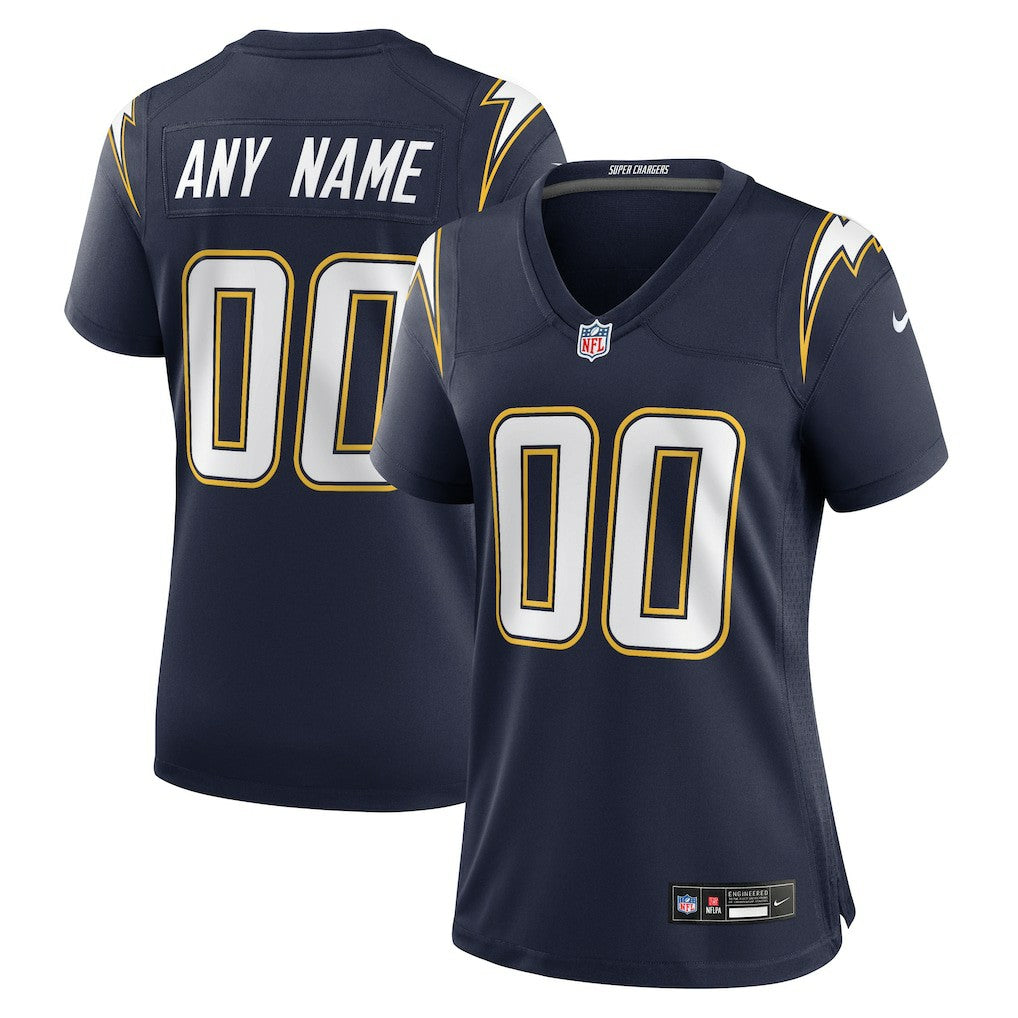 Los Angeles Chargers Nike Women's Alternate Super Chargers Game Custom Jersey