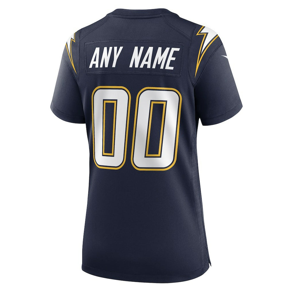 Los Angeles Chargers Nike Women's Alternate Super Chargers Game Custom Jersey
