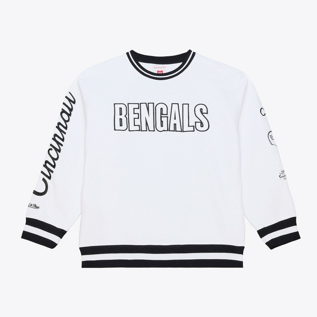 Cincinnati Bengals Mitchell & Ness Arctic Fleece Sweatshirt