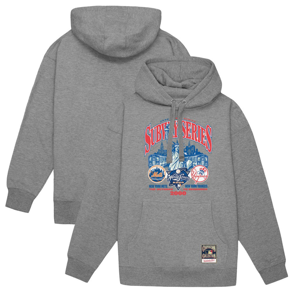 New York Yankees vs. New York Mets Mitchell & Ness 2000 World Series Pullover Hoodie | MLB Near me