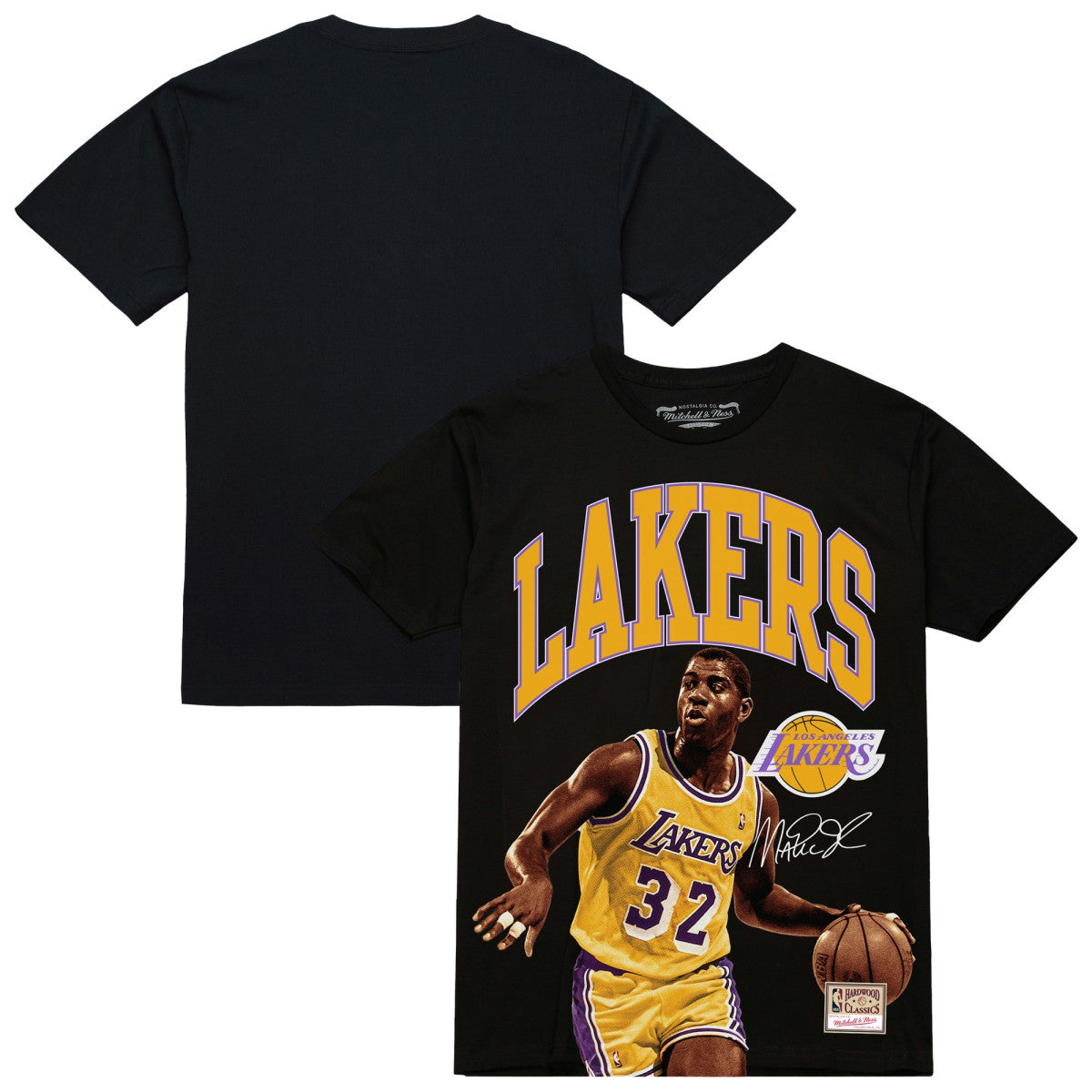 Magic Johnson Los Angeles Lakers Hardwood Classics Player Arch T-Shirt Online