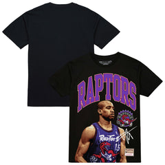 Vince Carter Toronto Raptors Hardwood Classics Player Arch T-Shirt Discount