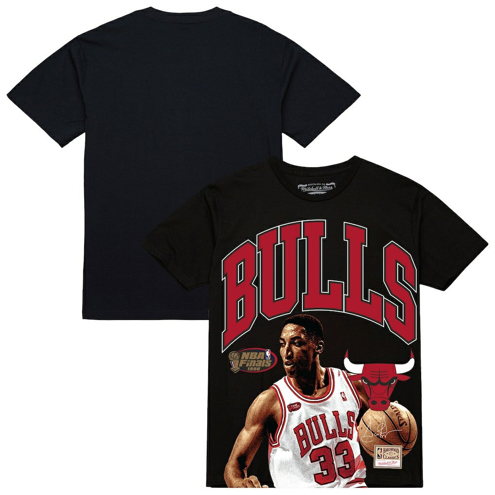 Scottie Pippen Chicago Bulls Hardwood Classics Player Arch T-Shirt sale Discount