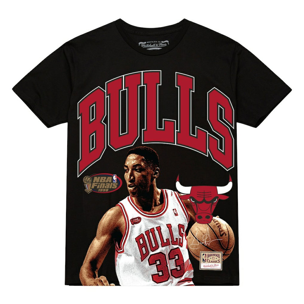 Scottie Pippen Chicago Bulls Hardwood Classics Player Arch T-Shirt sale Discount