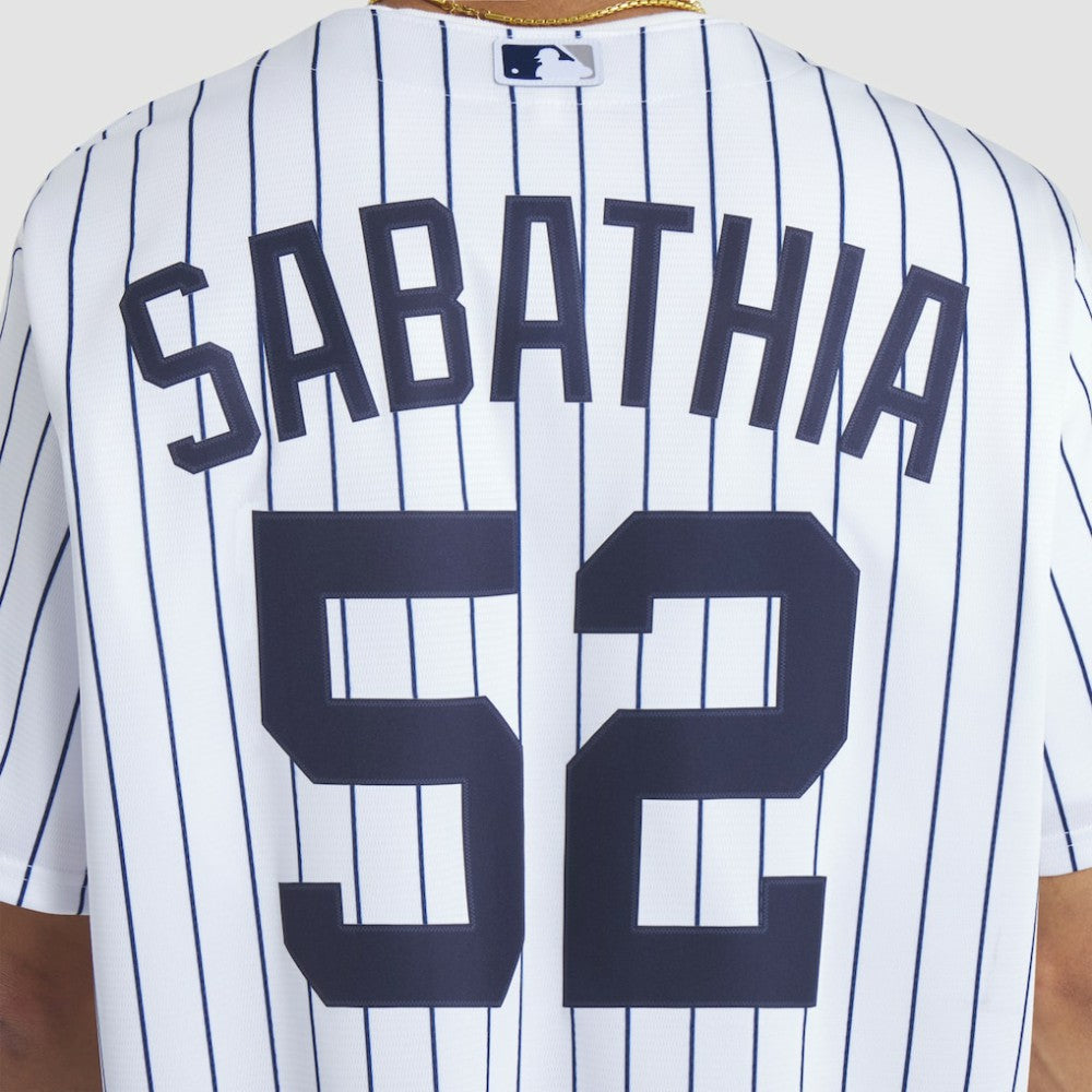 CC Sabathia New York Yankees Nike 2025 Baseball Hall of Fame Name & Number Retired Replica Jersey | MLB On Sale