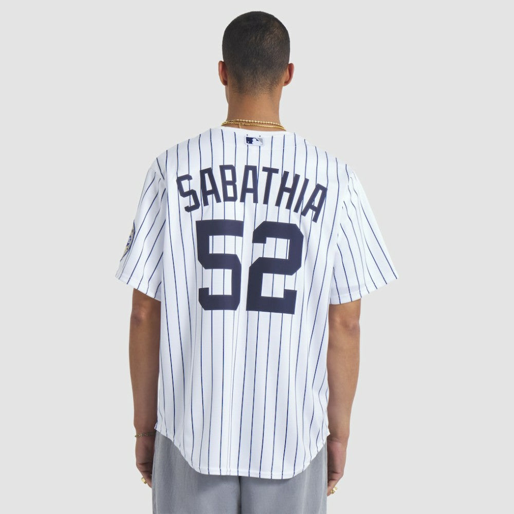 CC Sabathia New York Yankees Nike 2025 Baseball Hall of Fame Name & Number Retired Replica Jersey | MLB On Sale