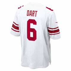 New York Giants Nike Jaxson Dart  Game Jersey